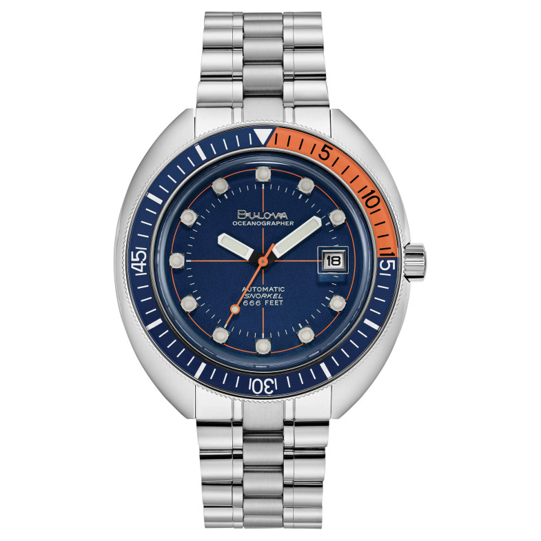 Bulova Oceanógrafo Edição especial do mergulhador do diabo 96B321