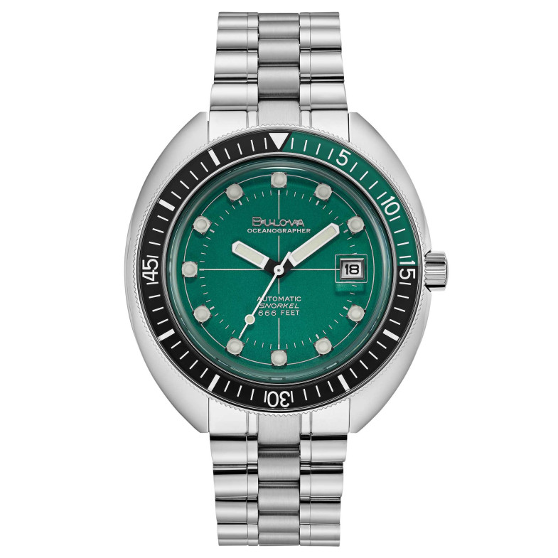 Bulova Oceanógrafo Edição especial do mergulhador do diabo 96B322
