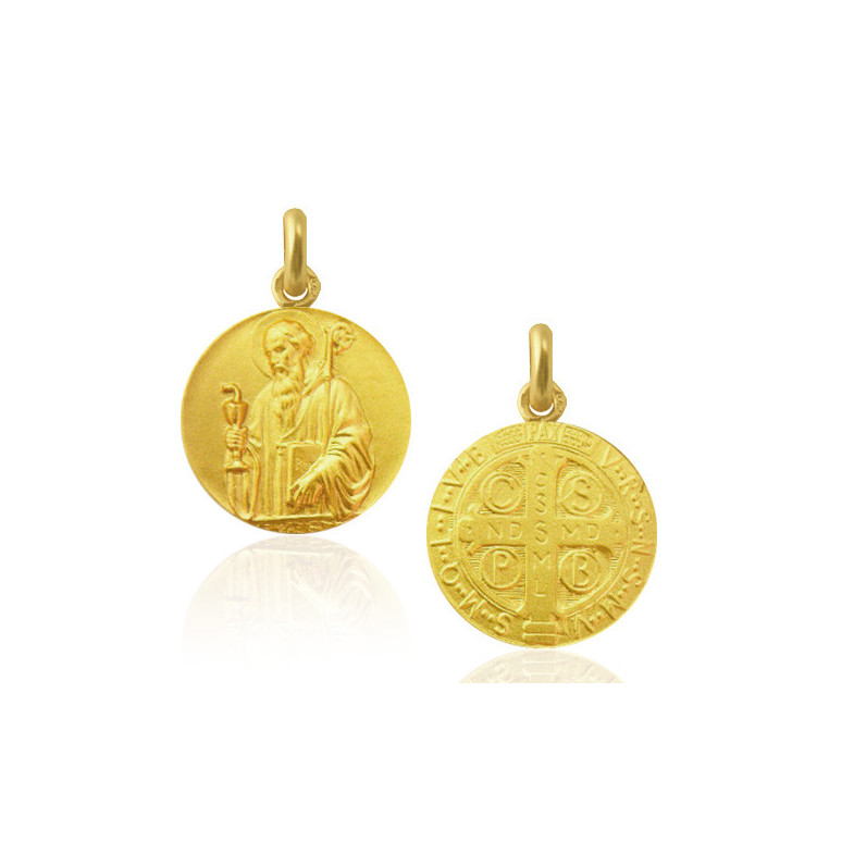 Medalha de São Bento em Ouro 18 kt.04517110052