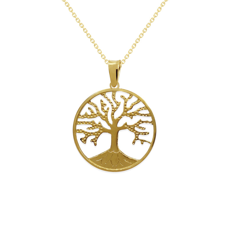 Gold Baum Anhänger 18kt 9992918xx40