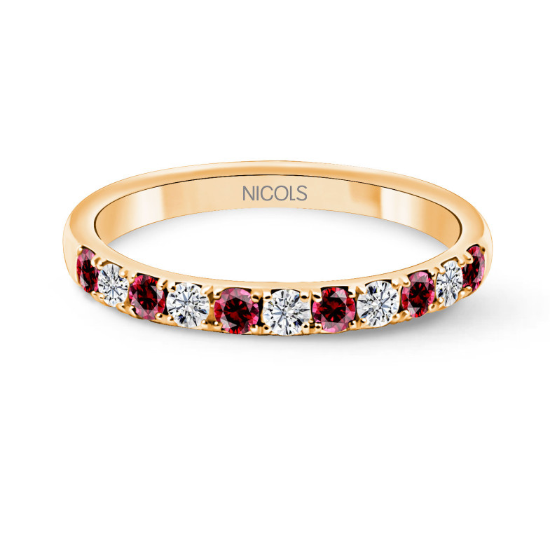 Ruby Azalea Diamond Ring 14711101011