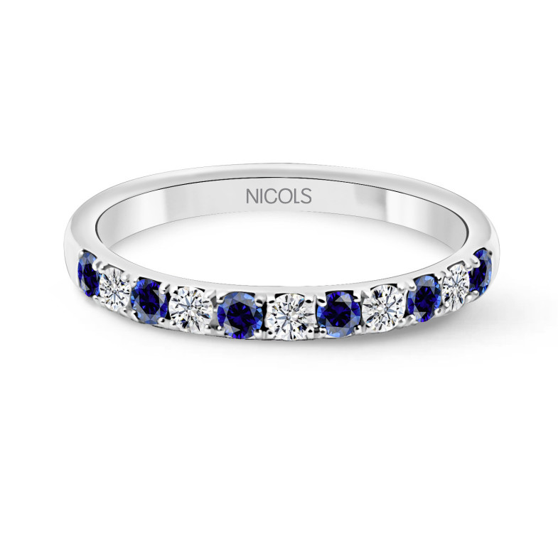Azalea Sapphire Diamond Ring 14711102011