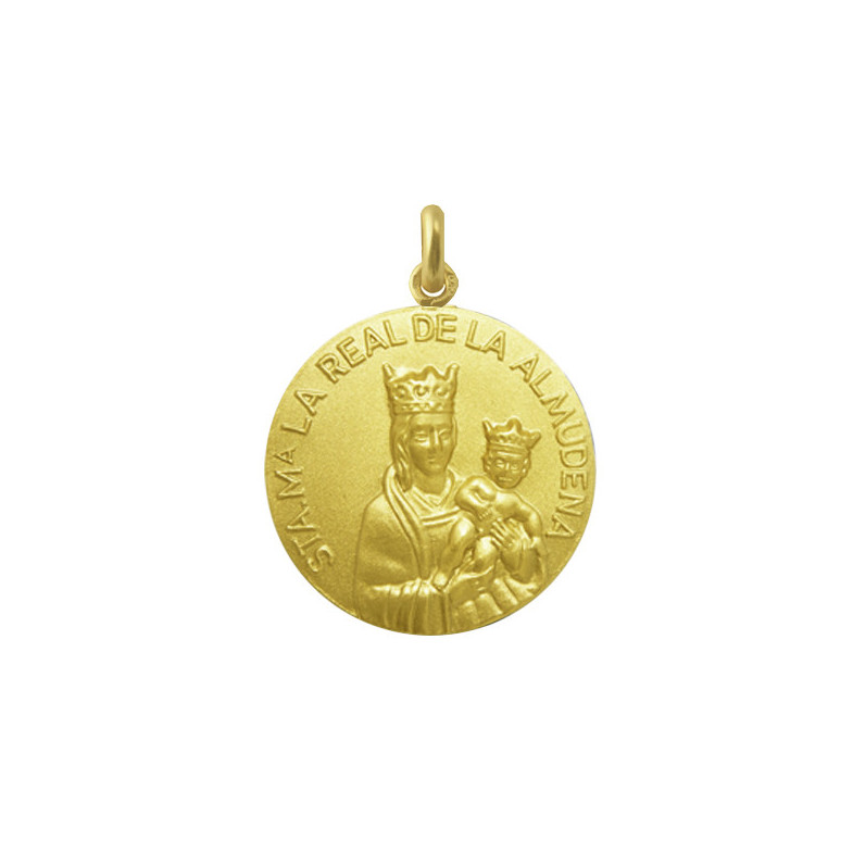 Virgin of Almudena Medal 18Kt.04515370052