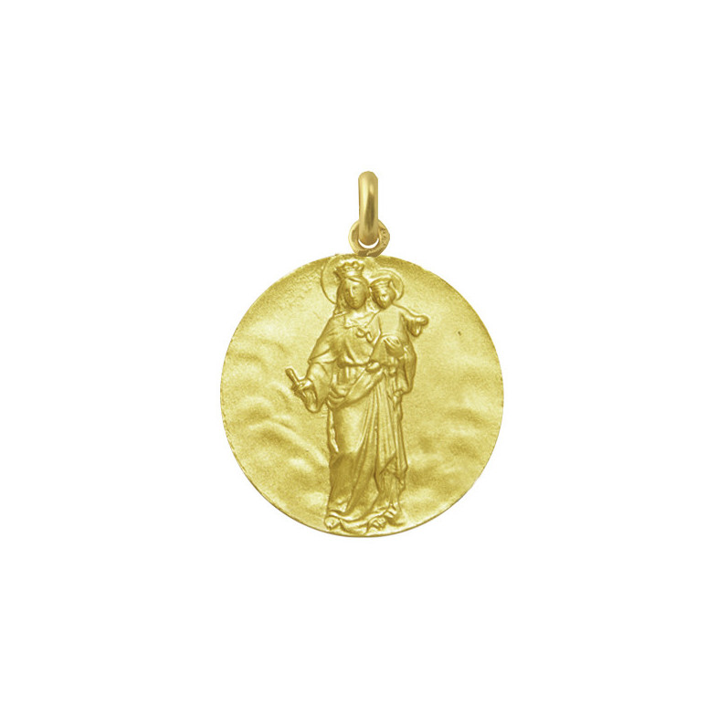 Virgin Mary Help of Christians Medal 18Kt.04515390052