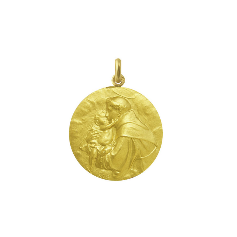 Medalha Santo Antônio de Pádua Ouro 18kt 04517000052