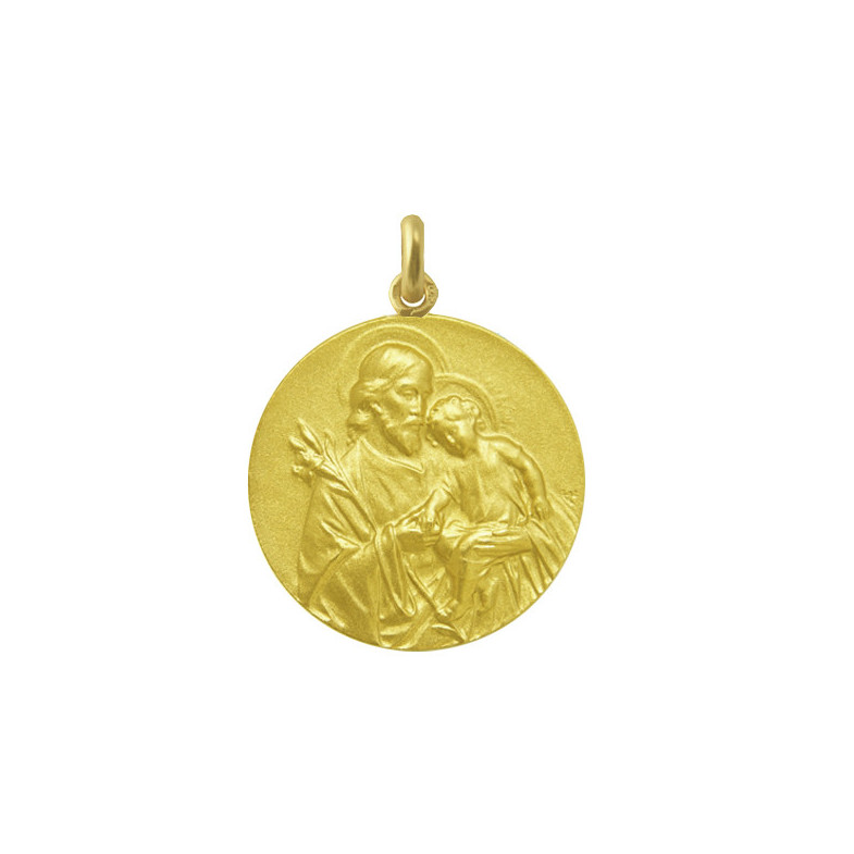 Saint Joseph Medal 18 kt Gold 04517010052