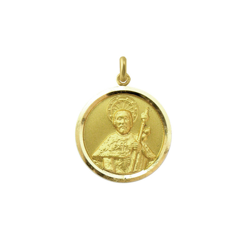 Santiago Apostol Medal 18 kt Gold.04517020052
