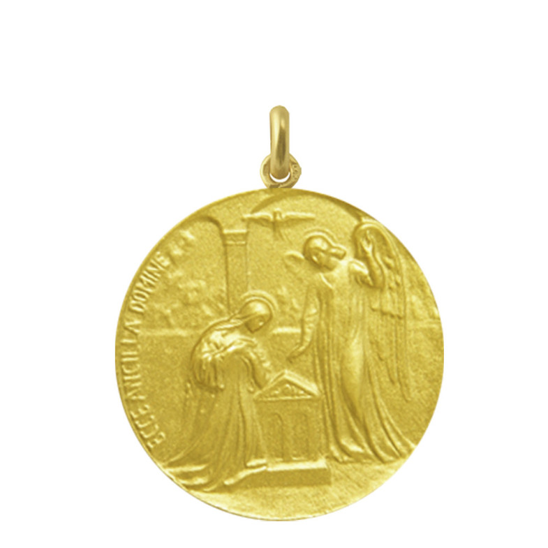 Saint-Gabriel-Medaille 18 Karat Gold 04517060052