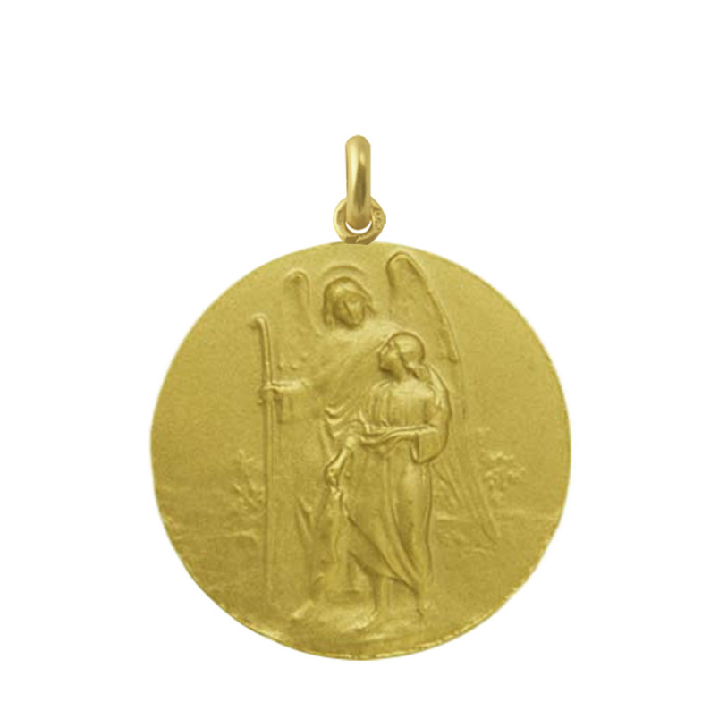 Saint Raphael Medal 18kt Gold 04517070052