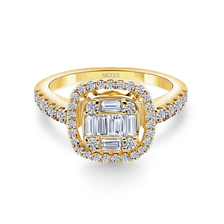 Anillo de Compromiso Aniversario SQUARE 32810034015
