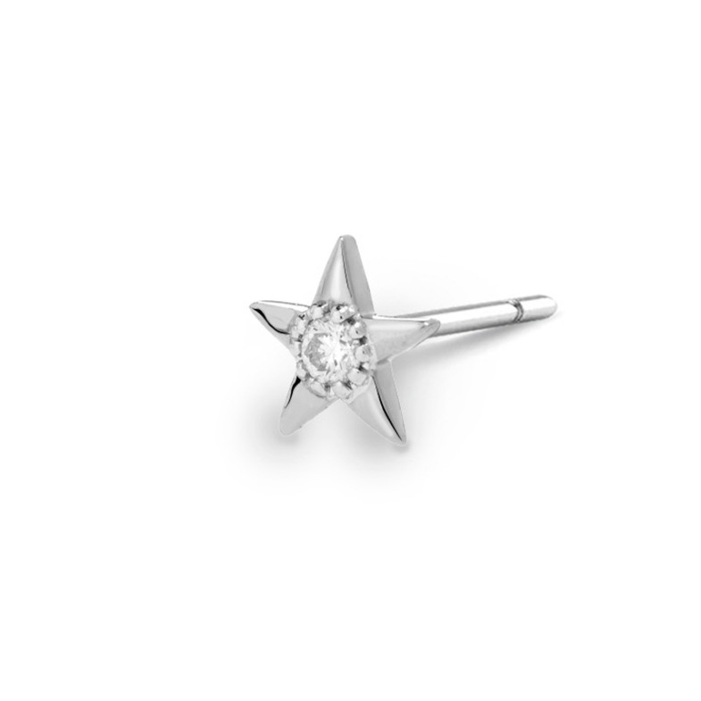 Piercing Star Celebrity White Gold 14711080629