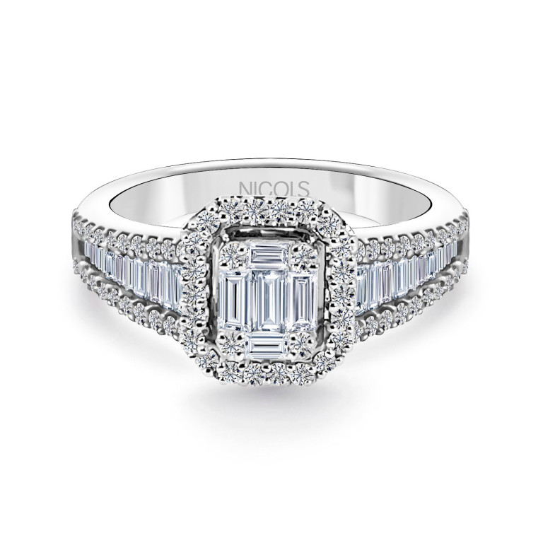Anillo de Diamantes ANIVERSARIO WEDDING BAND