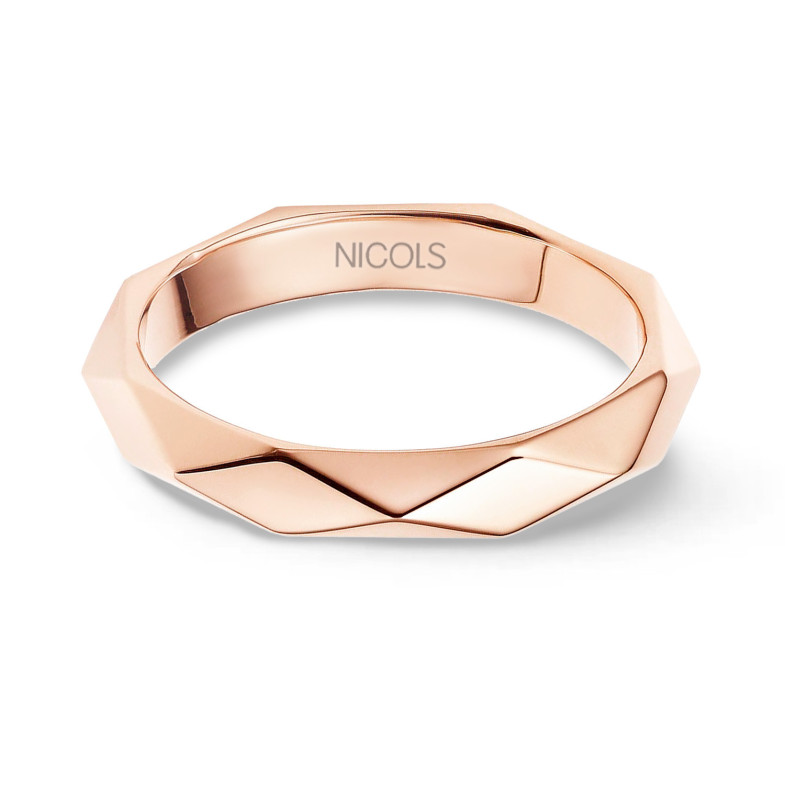 Wedding Bands Rose Gold 40mm BACO 99411263140