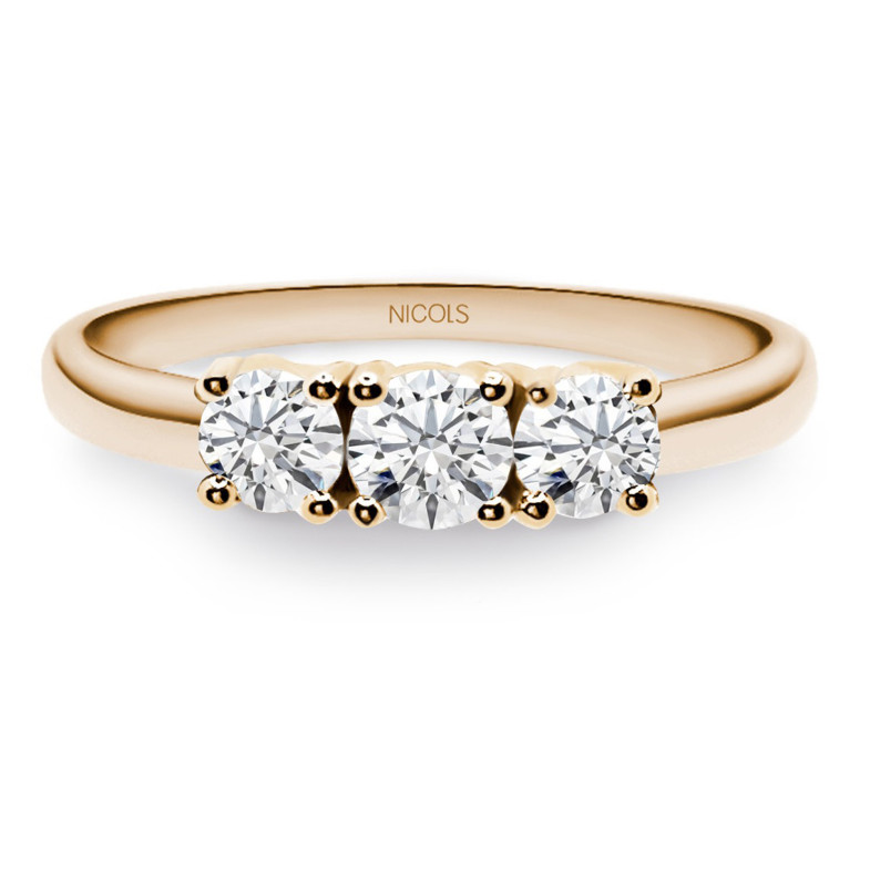 Tresillo Trilogy Diamantring 1,00 Roségold 99929101219