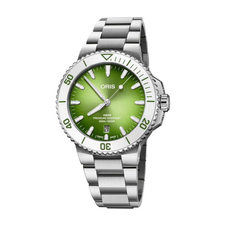 Oris Aquis Date 41.5 Goût de l'été 01 733 7787 4137-07 8 22 04PEB