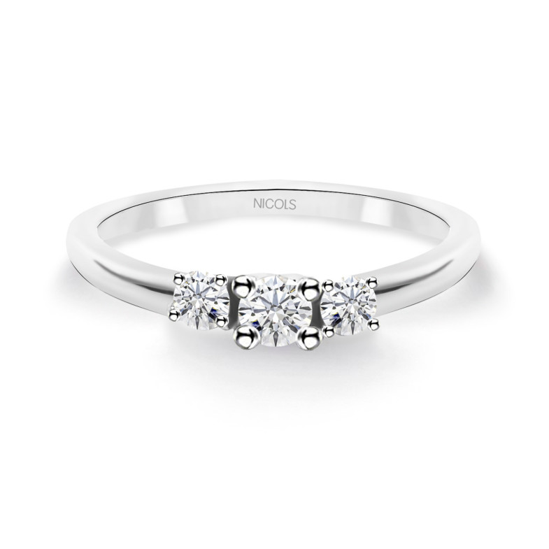 Anillo Solitario MEGAN TRILOGY 0.25 99929251011