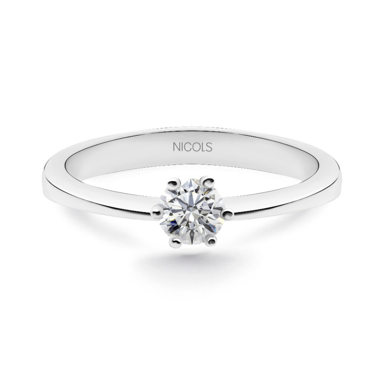 Anel Diamante Geraldine de 0,75 quilates 99928286211