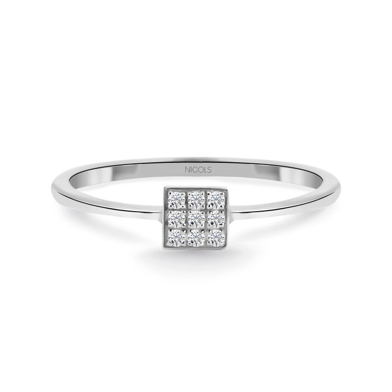 Mumite Diamonds White Gold Ring 29210050011