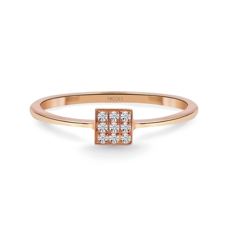 Mumite Diamonds Rose Gold Ring 29210050211