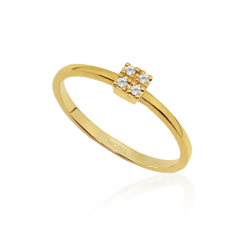 Anello Mumite in oro con diamanti 0,05 ct 29210232111