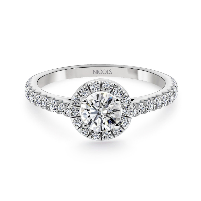 Diamond Engagement Ring 0.50 Brilliant Cut Seline 99930545711