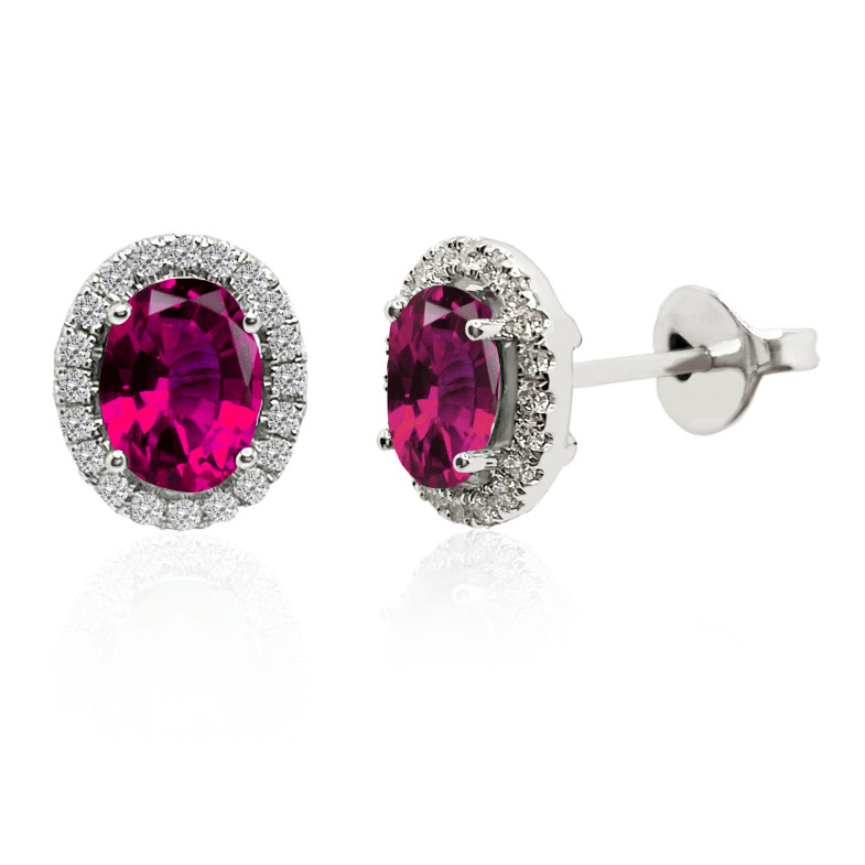 Orla Ruby earrings 2.00 LIA 14710741123