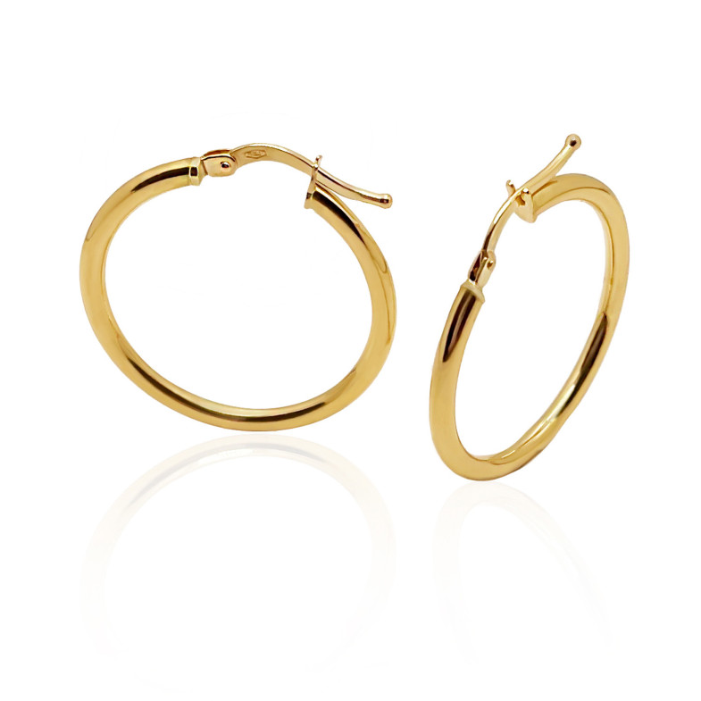 DAILY 25mm Creole Hoop GOLD Earrings