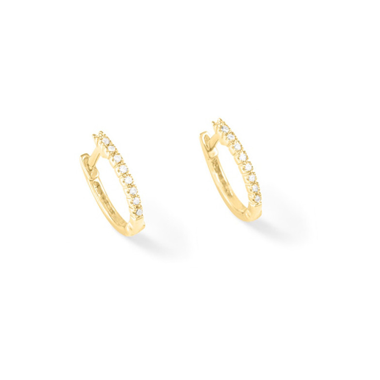 Boucles d'oreilles diamant MINI CRIOLLA 20111351021