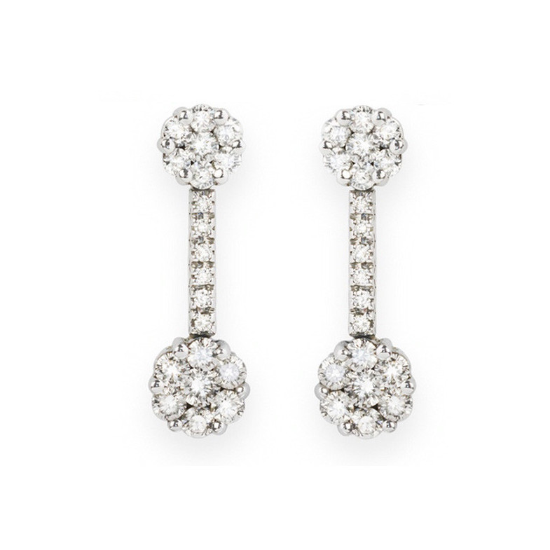 Diamond Earrings CAMELIA DOUBLE 1.38 14710011121