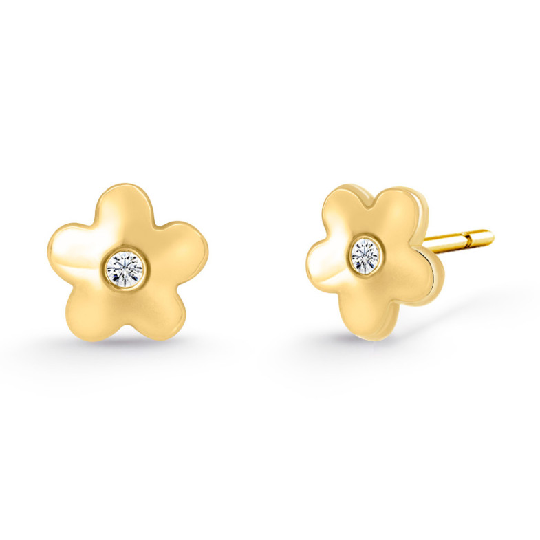 Orecchini di diamante Fiori 19610302121