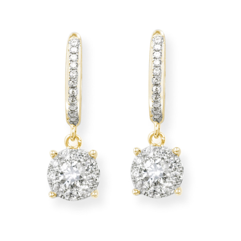 Boucles d'oreilles diamant CRIOLLA 14710801125