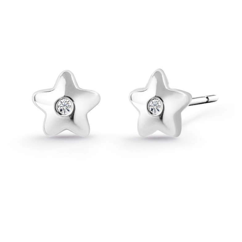 Diamant Ohrringe Stern 19610300021