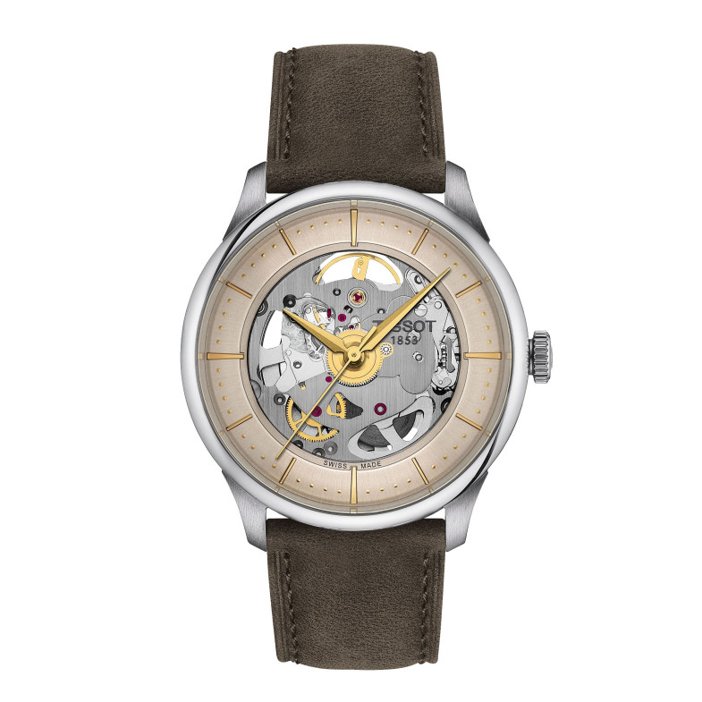 Tissot Chemin Des Tourelles Squelette 39mm T139.836.16.261.00