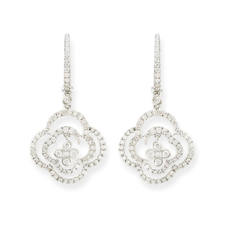 Boucles d'oreilles Fleur d'or ARABESQ 29210332021