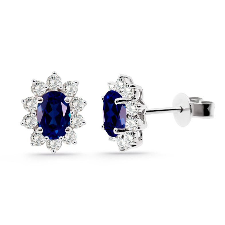 Sapphire earrings ORLA 1.40 Ct. 20111291223