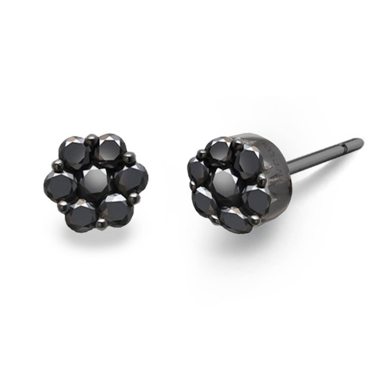 Black Diamond Earrings CAMELIA 1.15 Black Power 26910160021