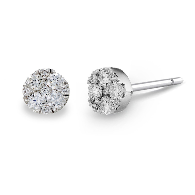 Boucles d'oreilles diamant Gardenia 0,38 Dormilona 14710980021