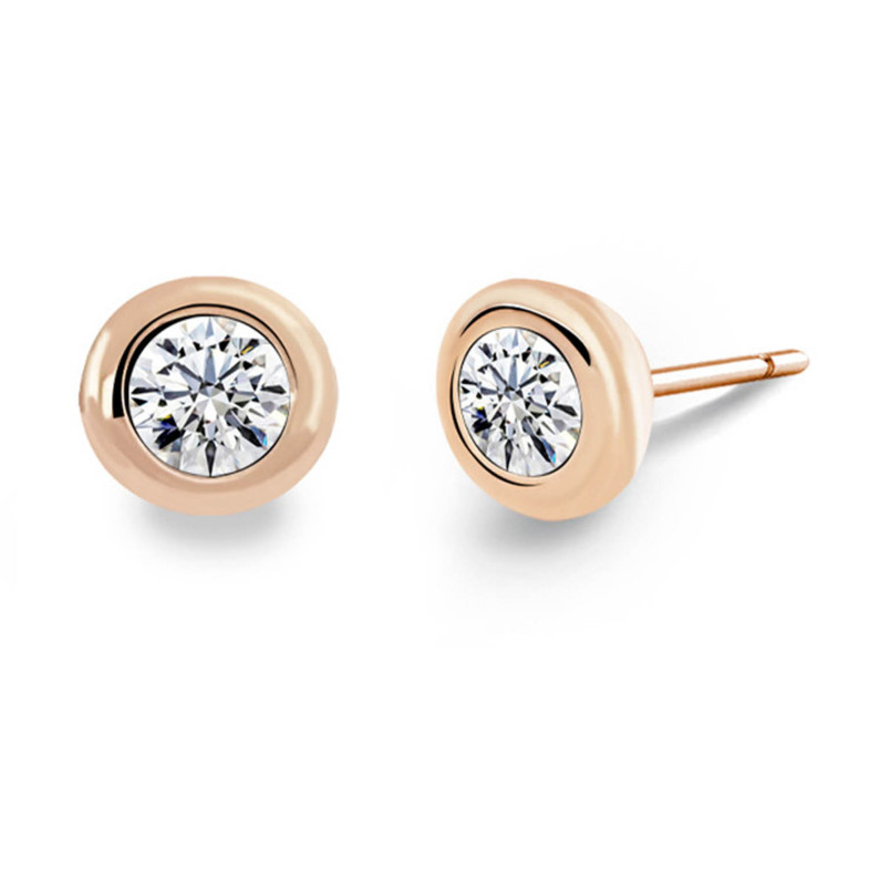 Brincos de diamante dorminhoco CHATON 29210250221
