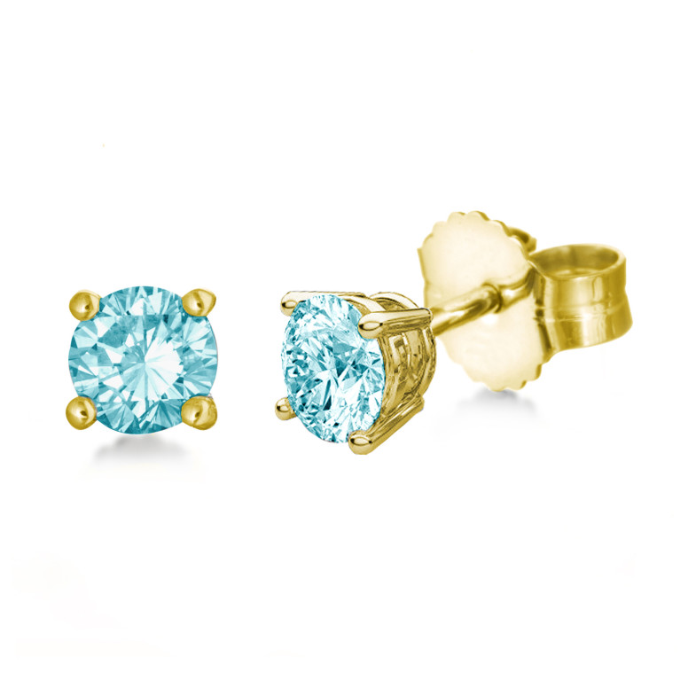 KATHERINE Boucles d'oreilles bleu brillant 1.00ct 99920285727