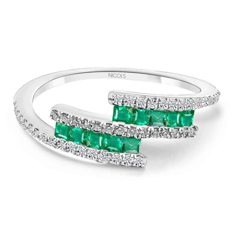 Ringe und Emeralds Amelia 0.33 14710400013