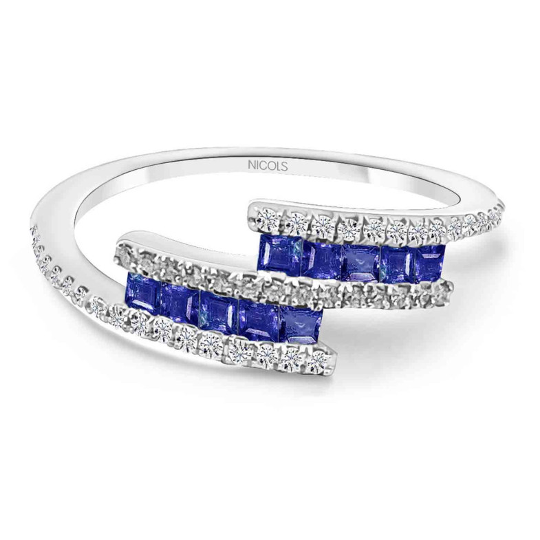 Amelia Saphir- und Diamantring 0,35 14710400213
