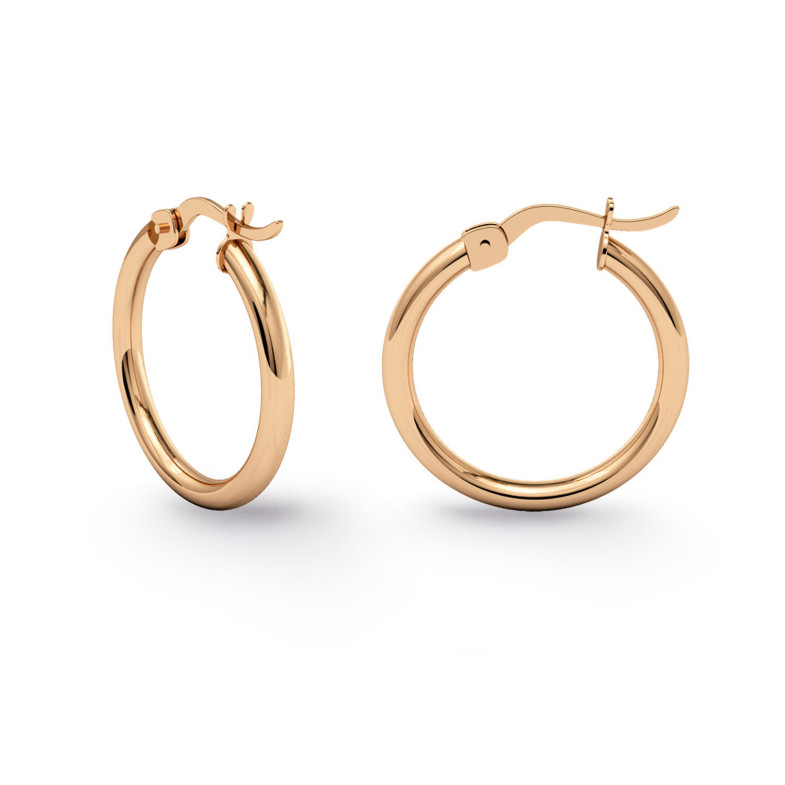 BASIC Creole Hoop Earrings GOLD 35310011220