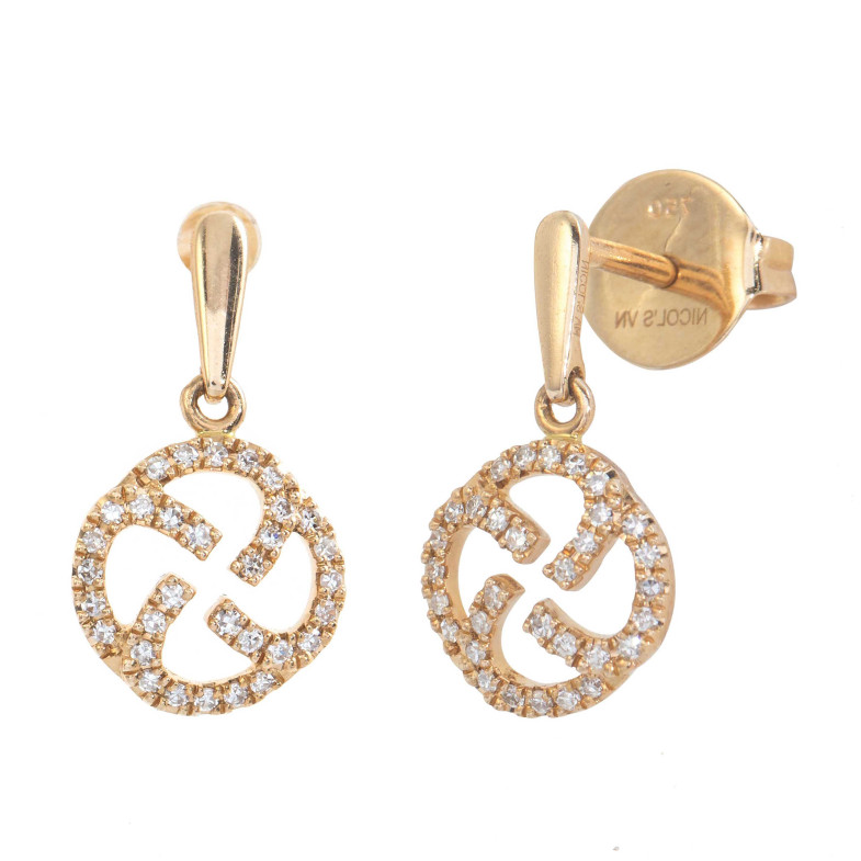 Gold earrings 29210513221 Seal Templario LITTLE DETAILS