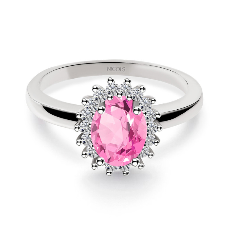 Ring Sapphire Pink Dalia 0.90 99929085411