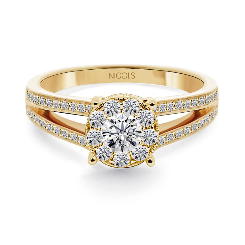 NOA Diamond Ring 0.68 Yellow Gold 14710800015