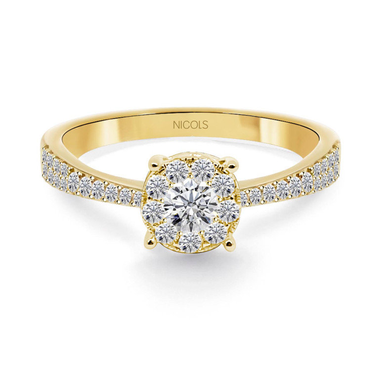 NOA Diamond Ring 0.48 Yellow Gold 14710800215