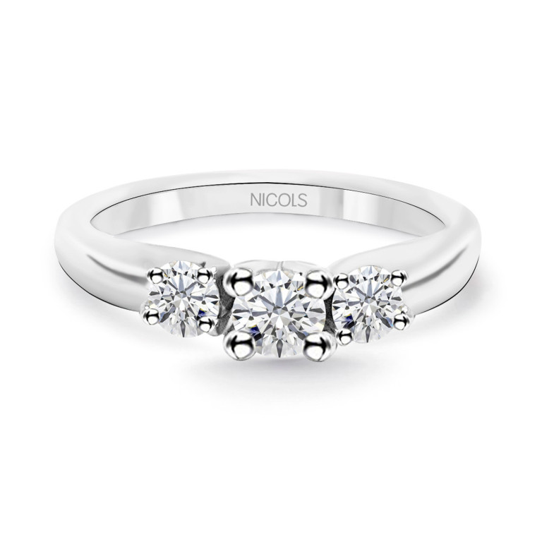 Anillo Solitario MEGAN TRILOGY 0.55 99929252011