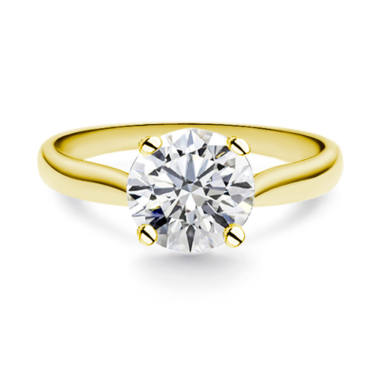 Diamond Ring 3 Ct Nicole Yellow Gold 99928918715