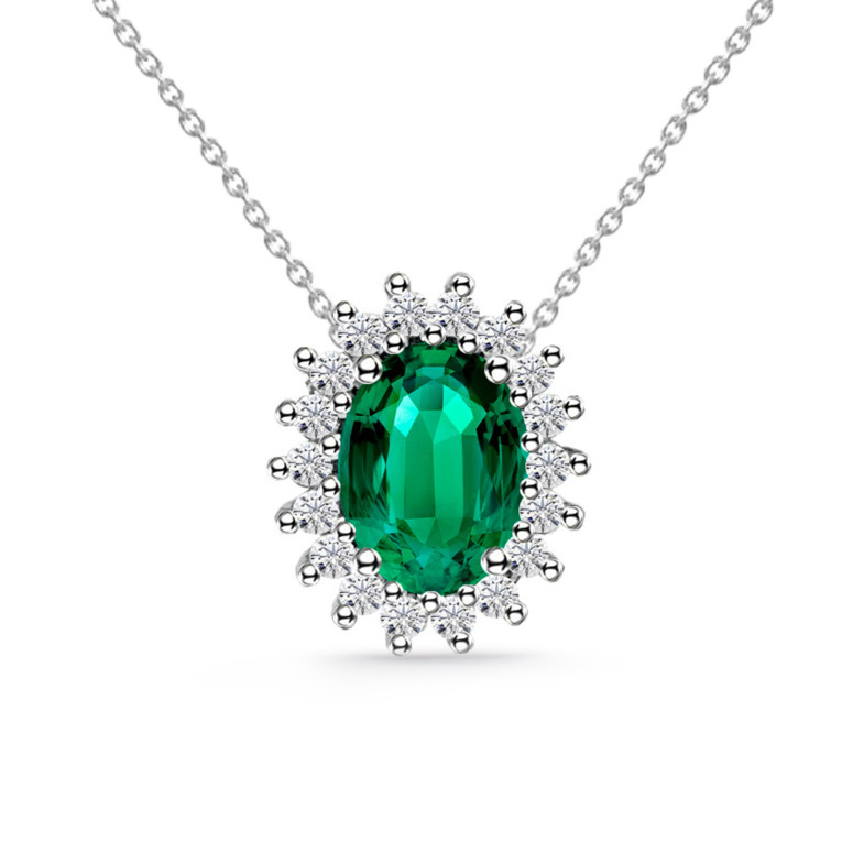 Emerald Necklace 1.00 and DALIA Diamonds 99929085251