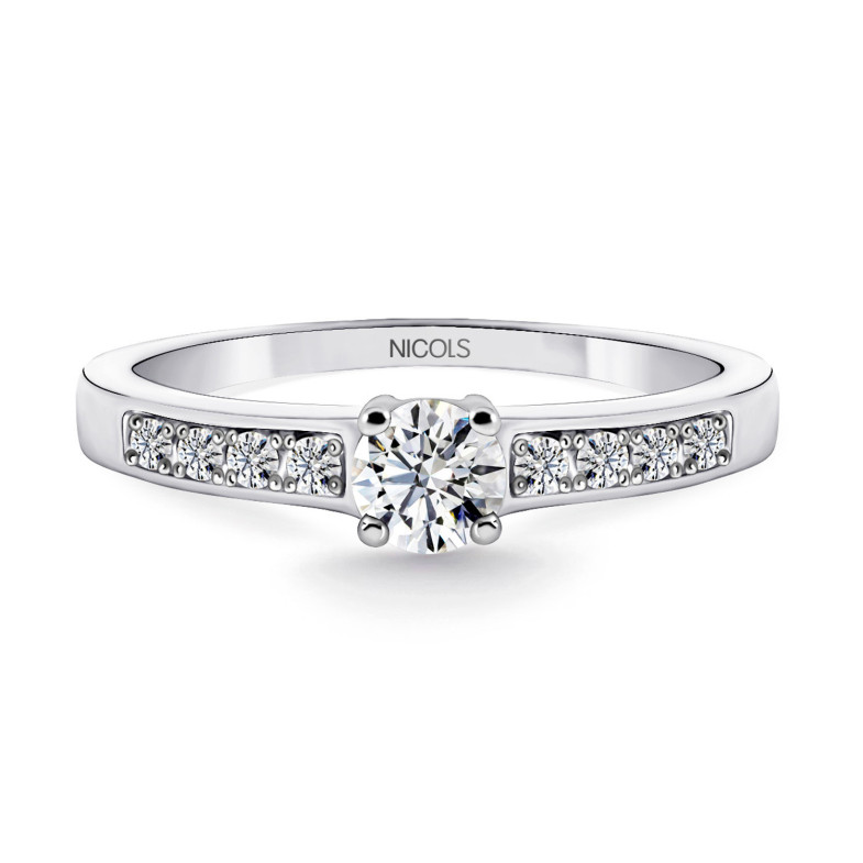 Anillo Solitario AMELIE 0.35ct 99928655411